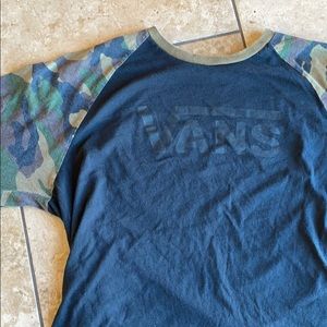 Men’s Vans 3/4 Sleeve Shirt